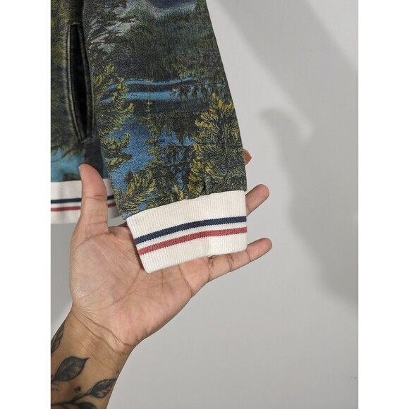 Scotch & Soda Super Jacket Kids Sz 10 Nature Full Zip Bomber Varsity - Picture 5 of 11